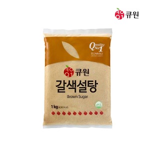 [대량할인] 큐원 갈색설탕 1kg 10개
